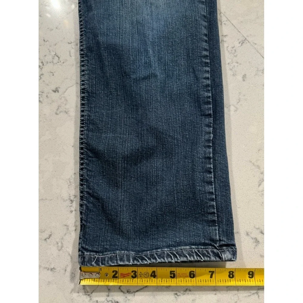 Levi's 559 Jeans Mens 38x30 Blue Dark Wash Relaxed Fit Straight Leg Cotton Denim